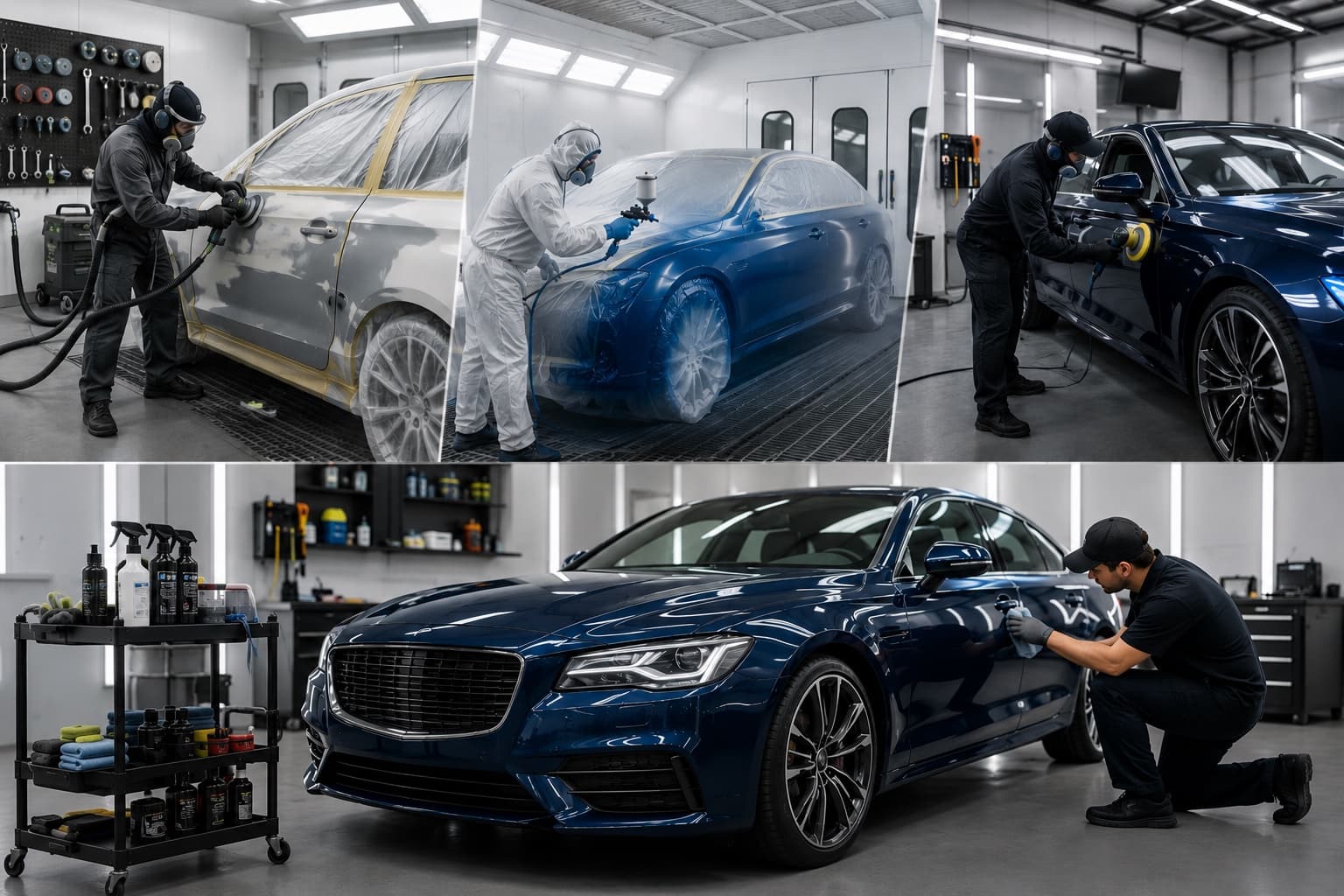 Automotive refinishing solutions